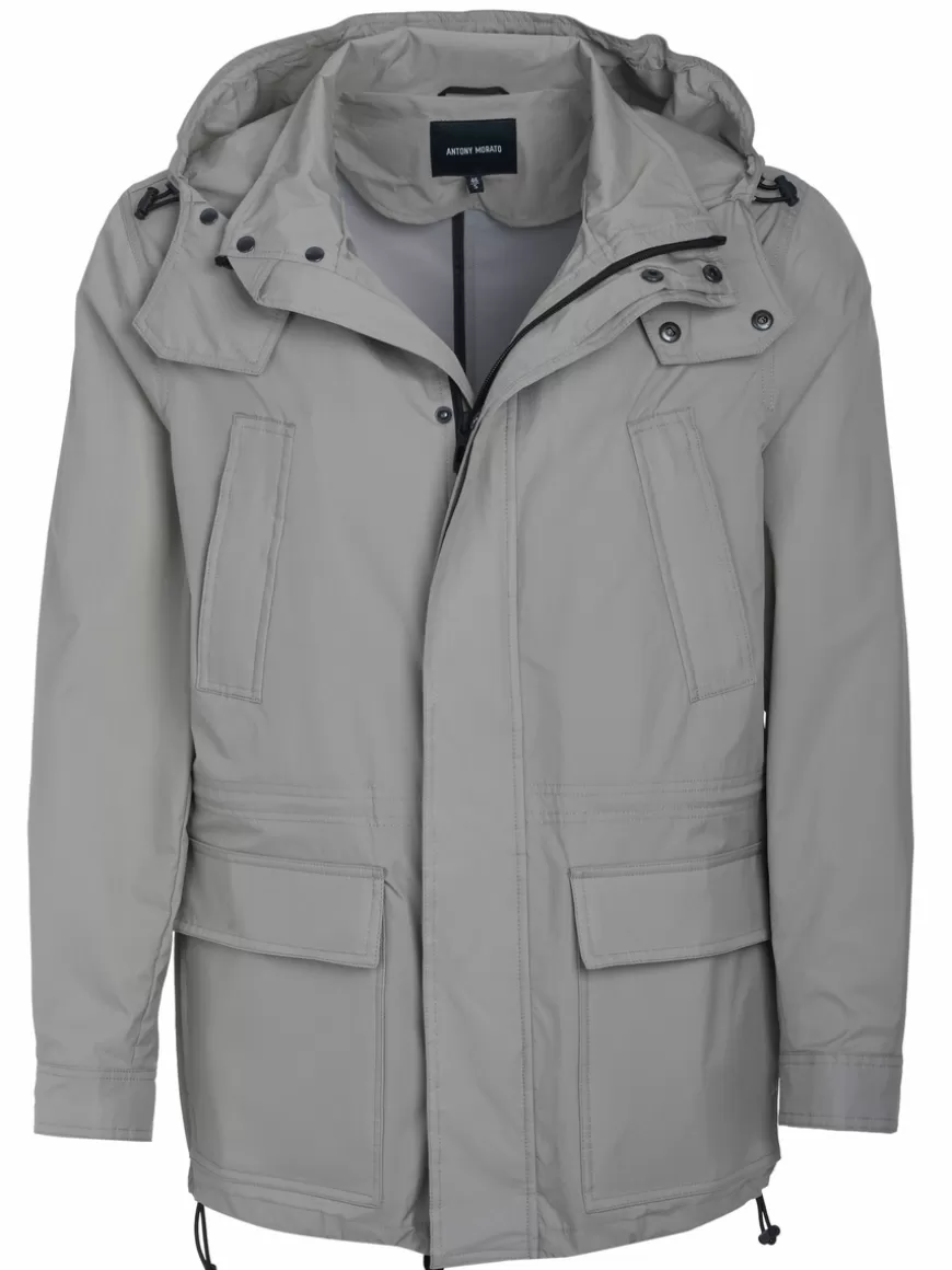 Antony Morato Coat light grey Lightgrey Flash Sale