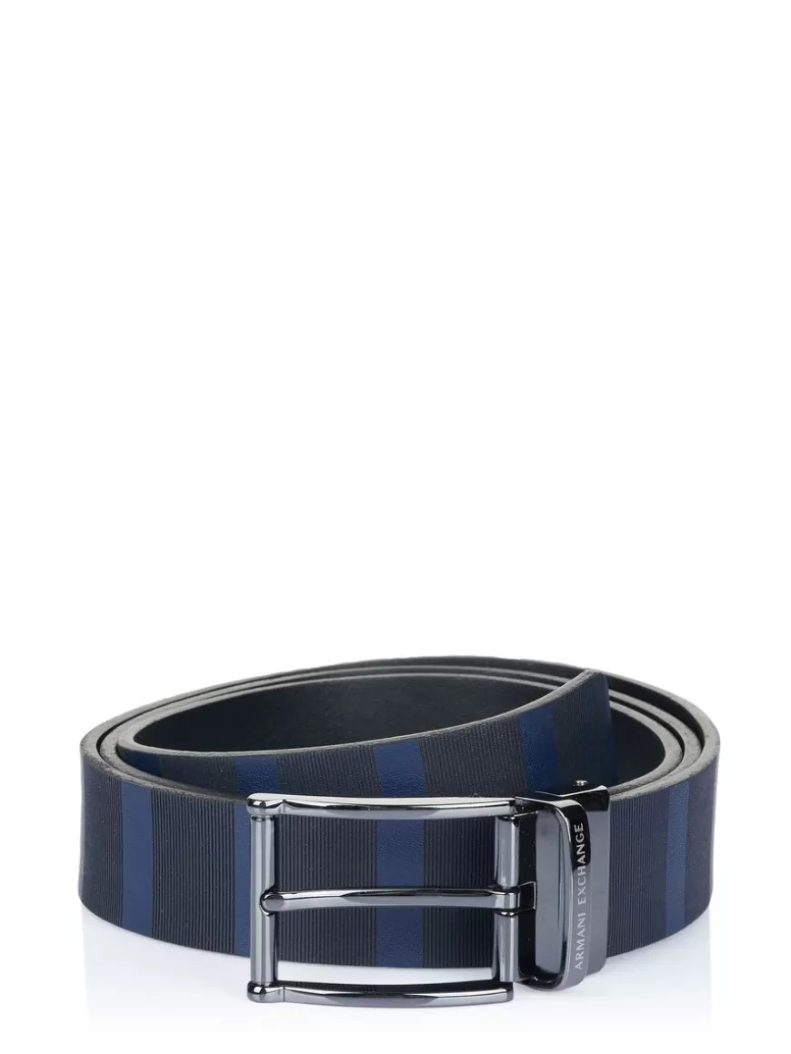 Armani Exchange Belt Black-blue Best