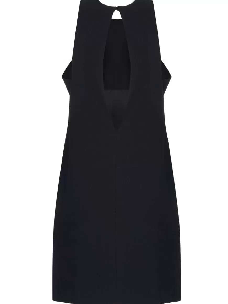 Armani Exchange Dress Black Sale