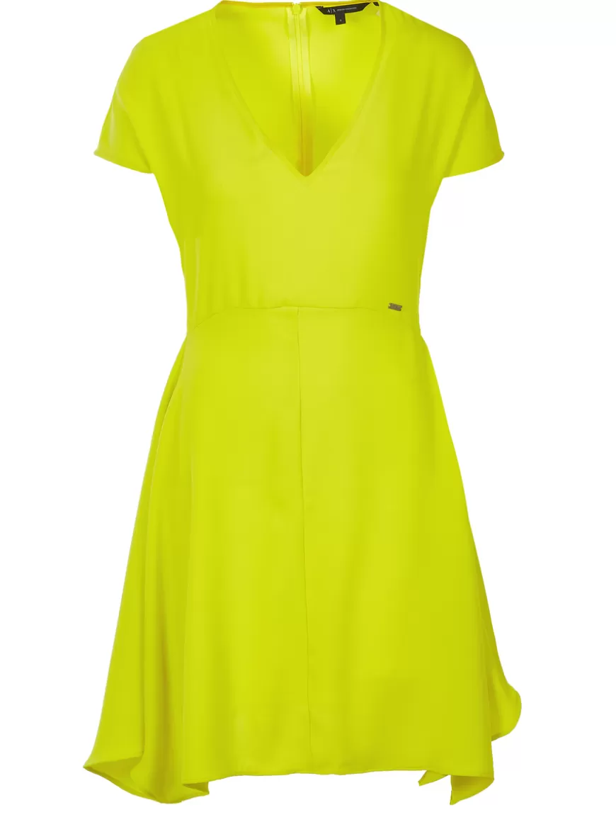 Armani Exchange Dress Yellow New