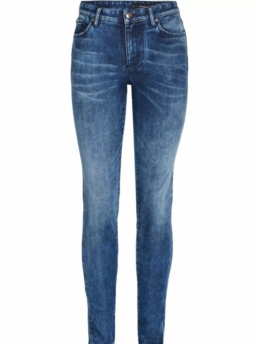 Armani Exchange Jeans Blue New