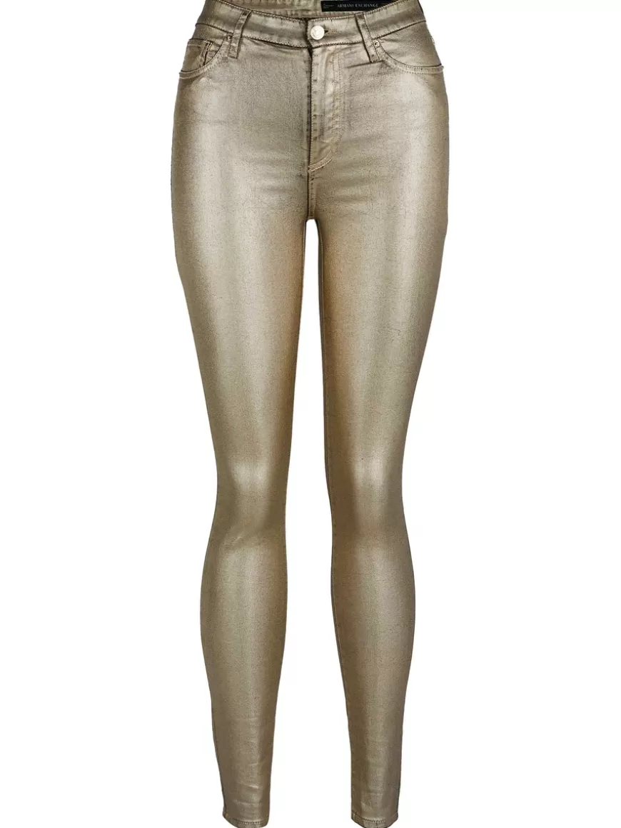 Armani Exchange Jeans Gold Outlet