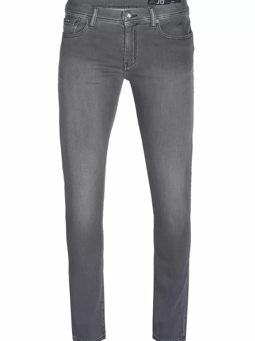 Armani Exchange Jeans Grey Best Sale