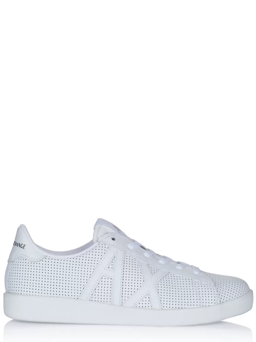 Armani Exchange Shoe White Flash Sale