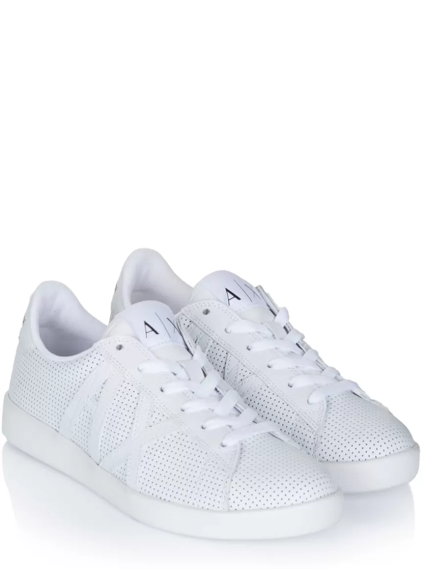 Armani Exchange Shoe White Flash Sale