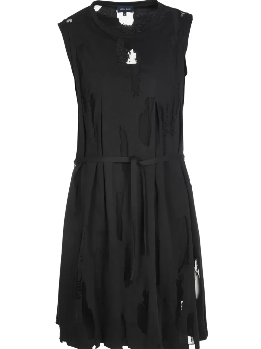 Armani Jeans Dress Black Clearance