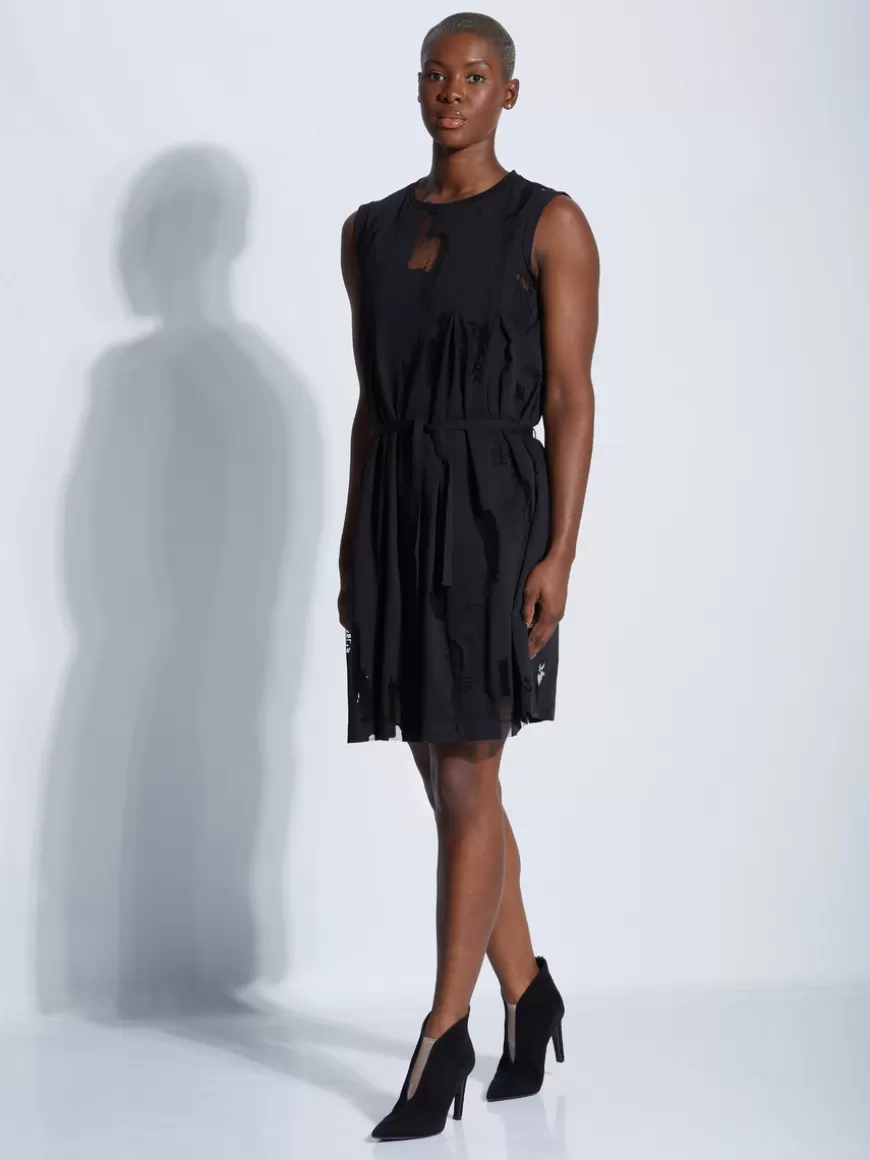 Armani Jeans Dress Black Clearance