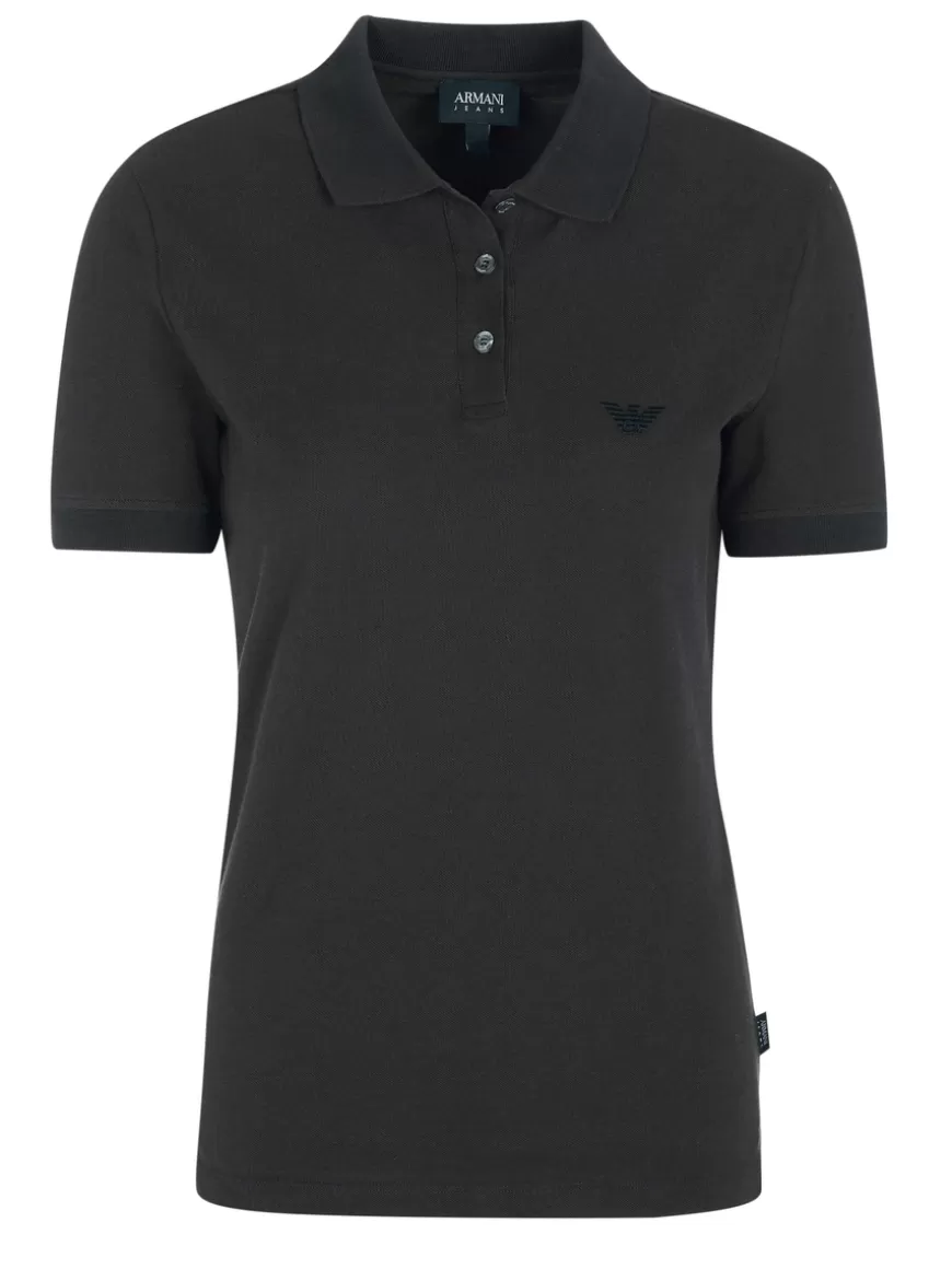 Armani Jeans Poloshirt Black Discount