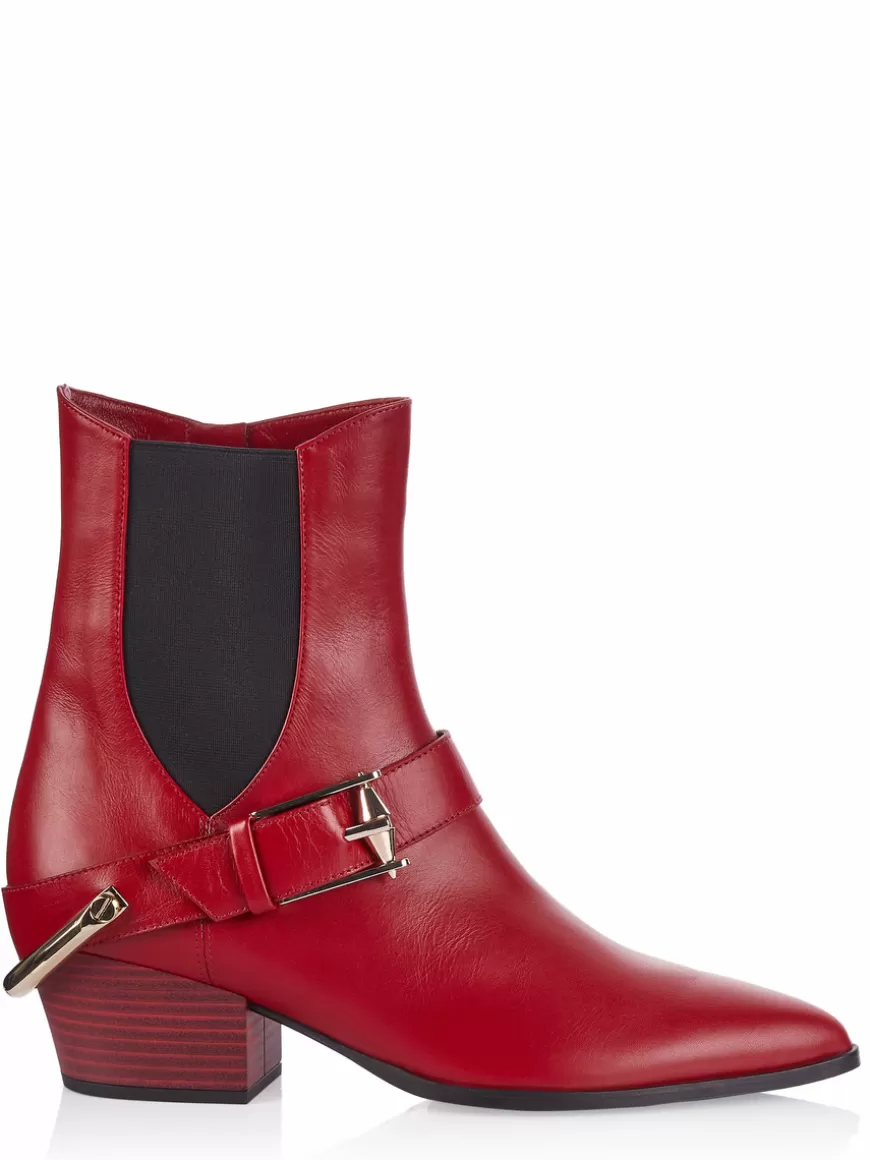 Baldinini Boot Red Best Sale