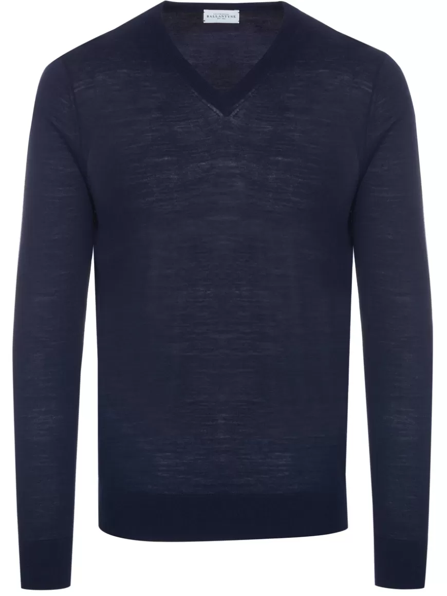 Ballantyne Pullover Nightblue Flash Sale