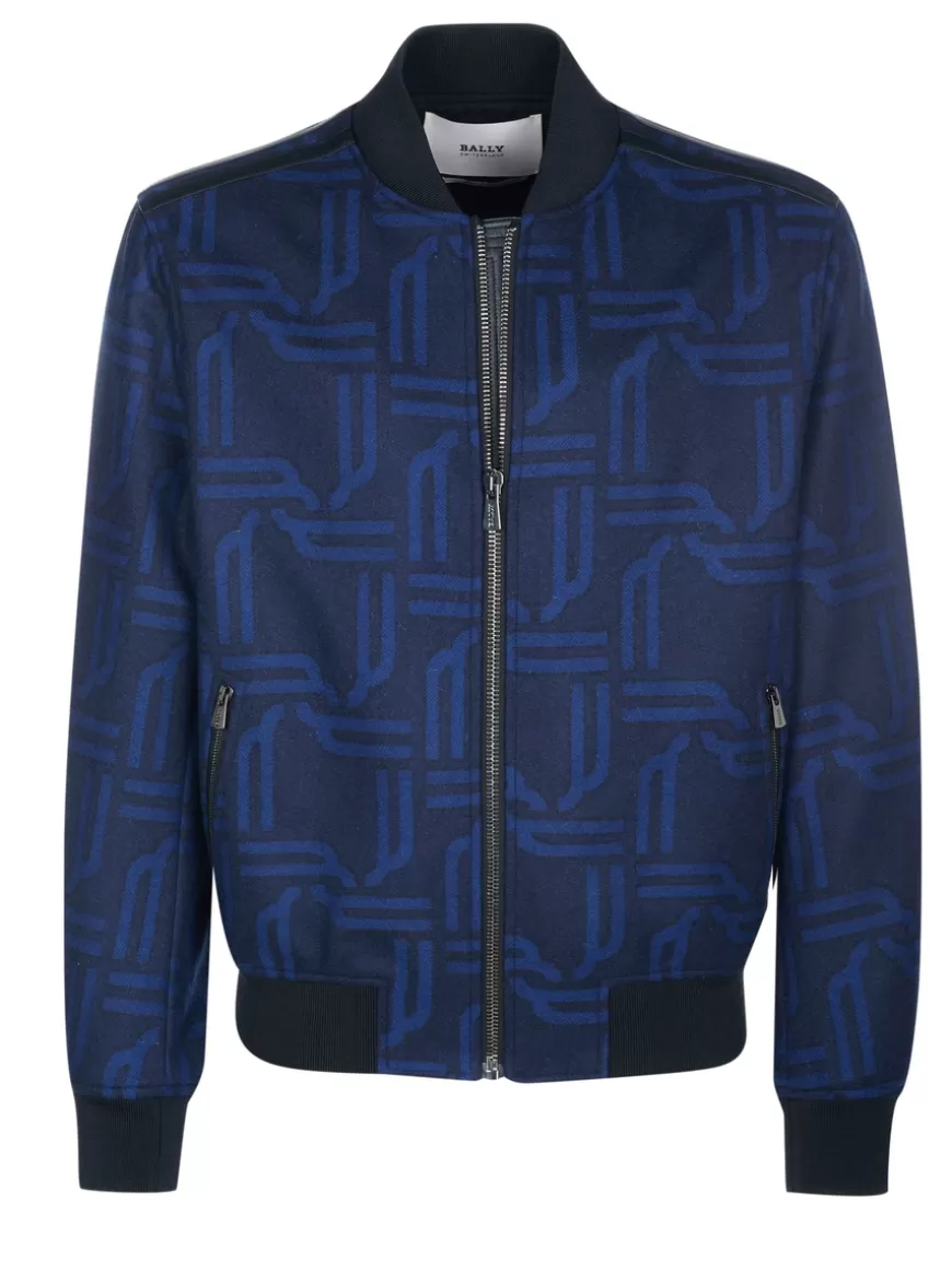 Bally Jacket dark blue Darkblue Clearance