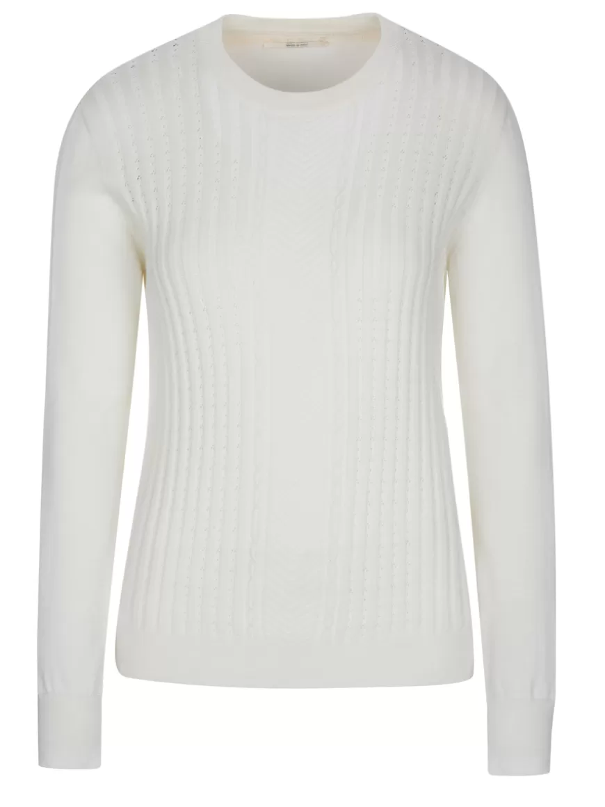 Bally Pullover Cream Fashion