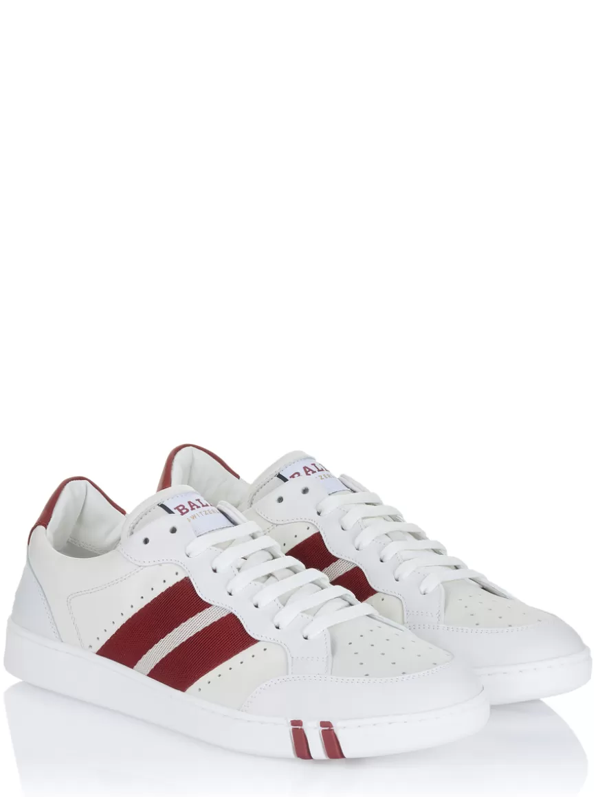 Bally Shoe White-red Shop