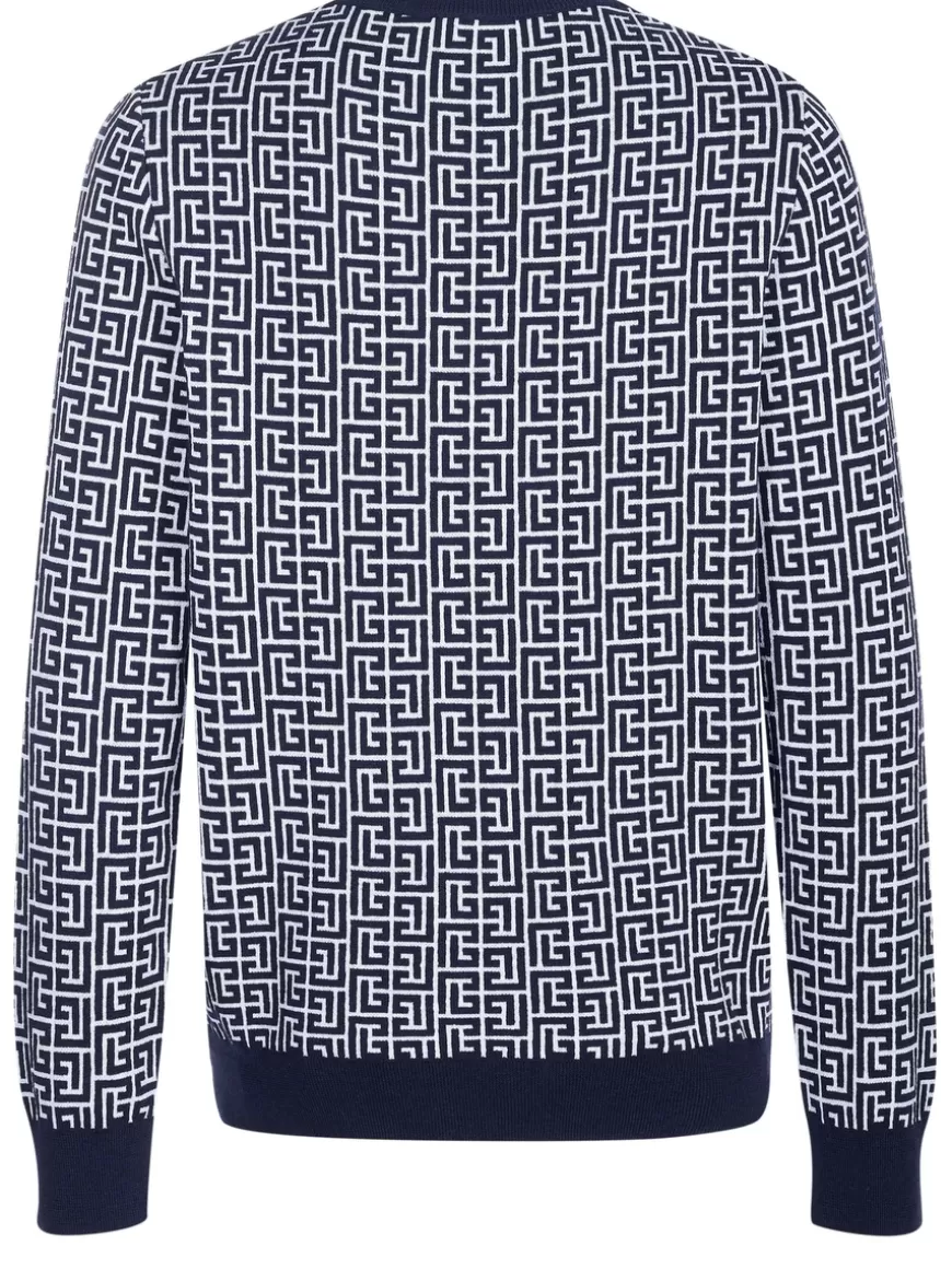 Balmain Pullover Navy Online