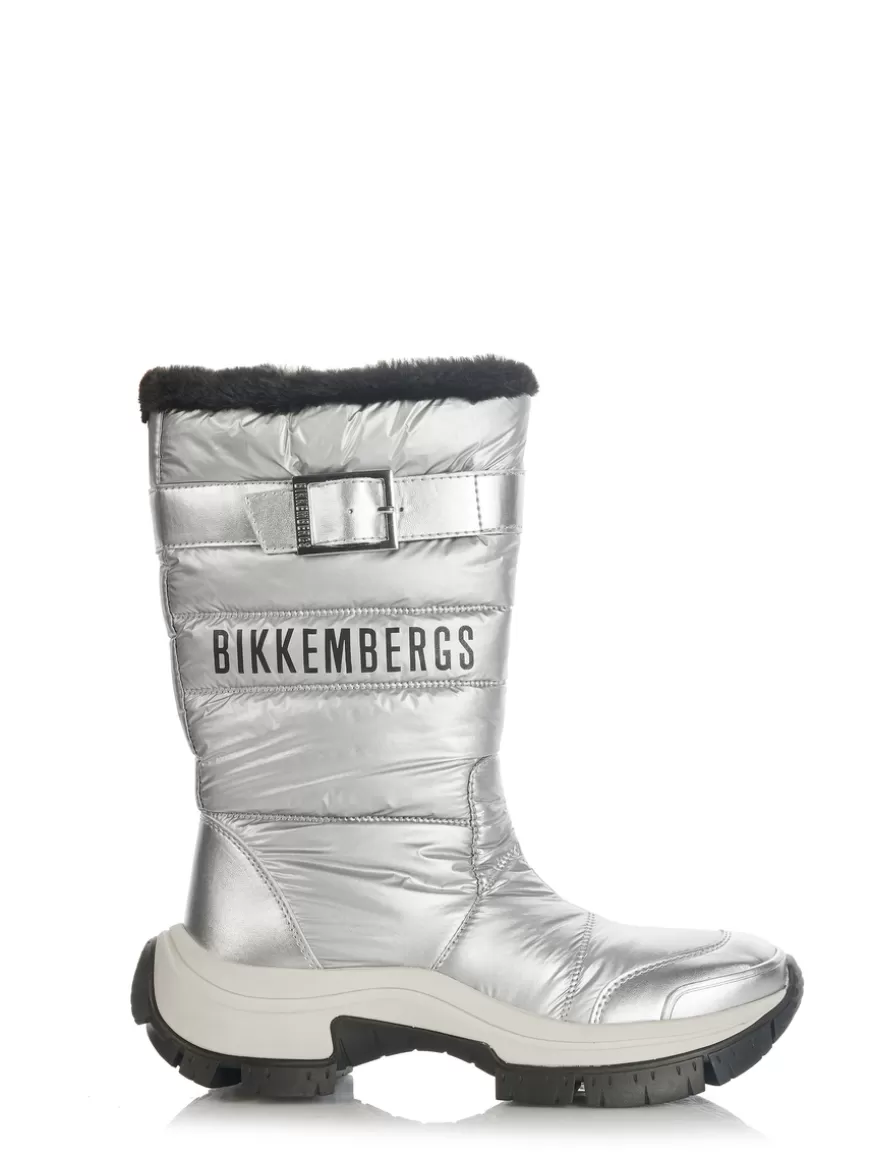 Bikkembergs Boot Silver Cheap