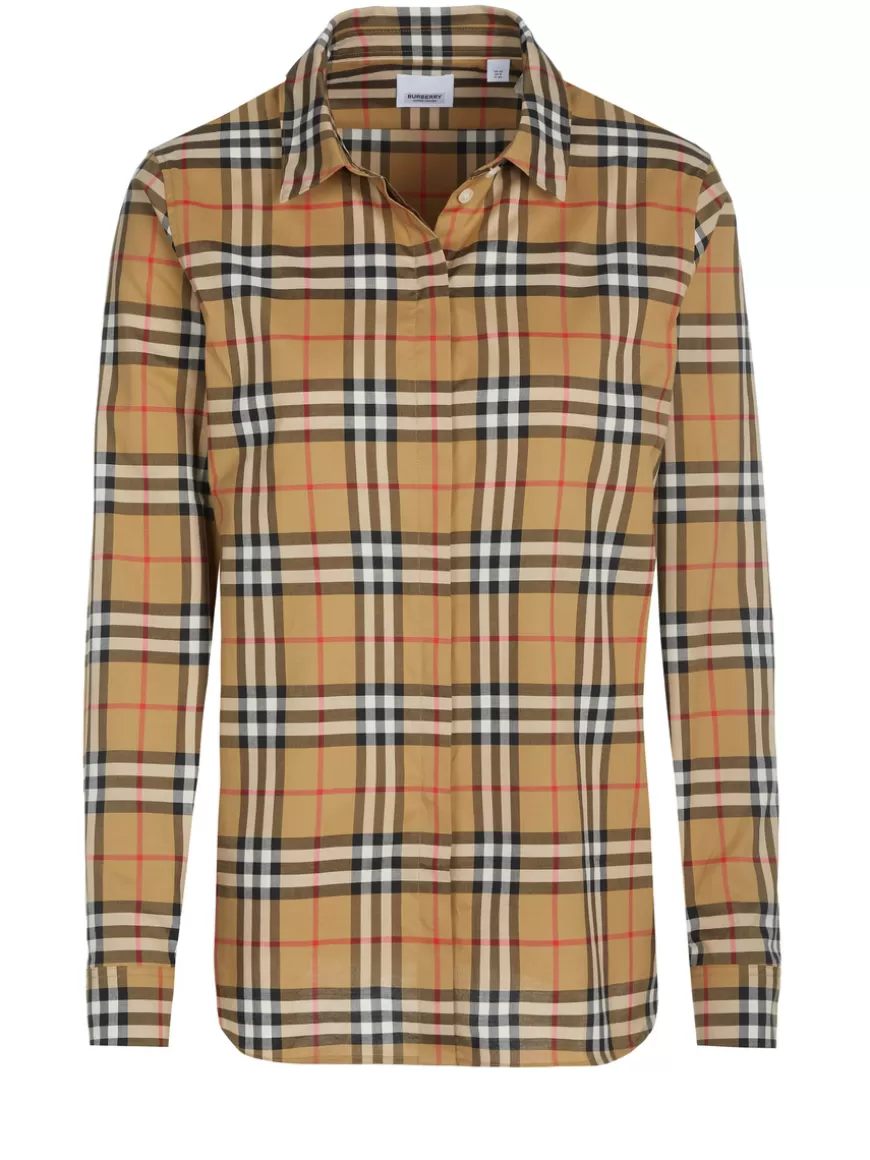 Burberry Blouse Camel Best