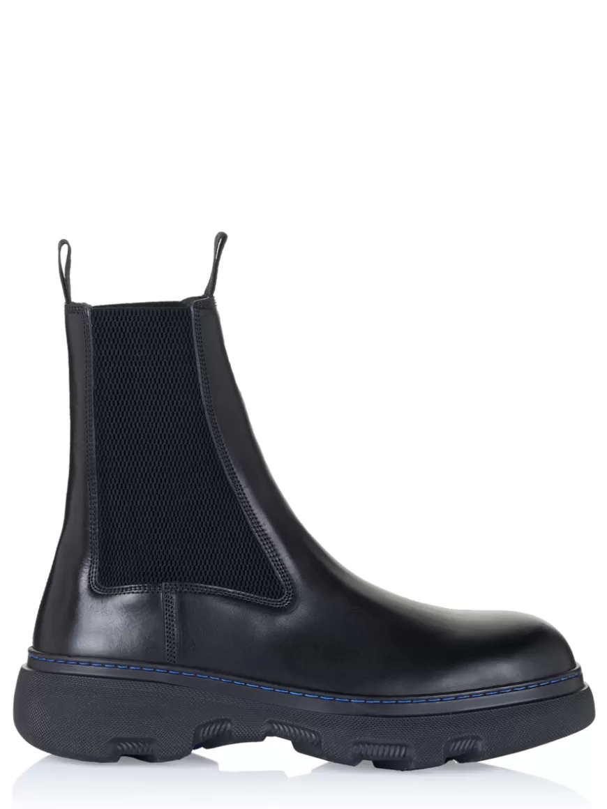 Burberry Creeper Chelsea boots Black Cheap