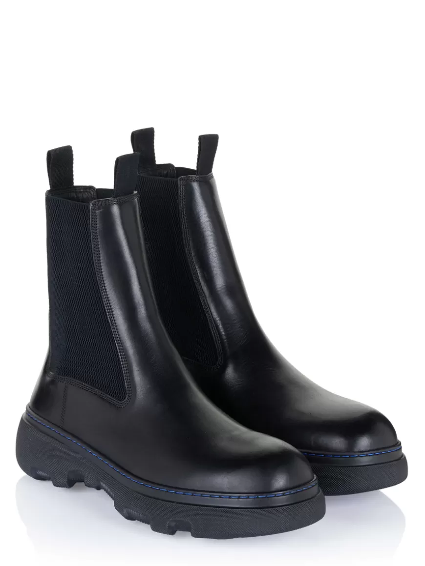 Burberry Creeper Chelsea boots Black Cheap