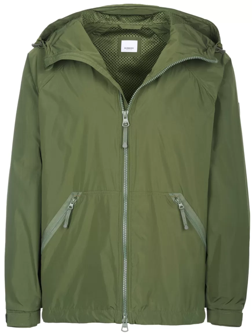 Burberry Jacket Olive Clearance