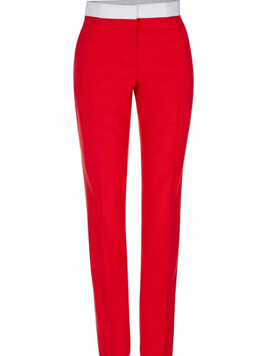 Burberry Pants Red Cheap