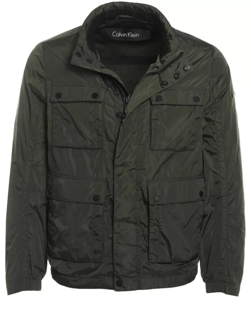 Calvin Klein Jacket Olive Sale