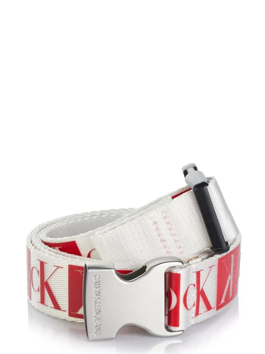 Calvin Klein Jeans Belt White-red Online