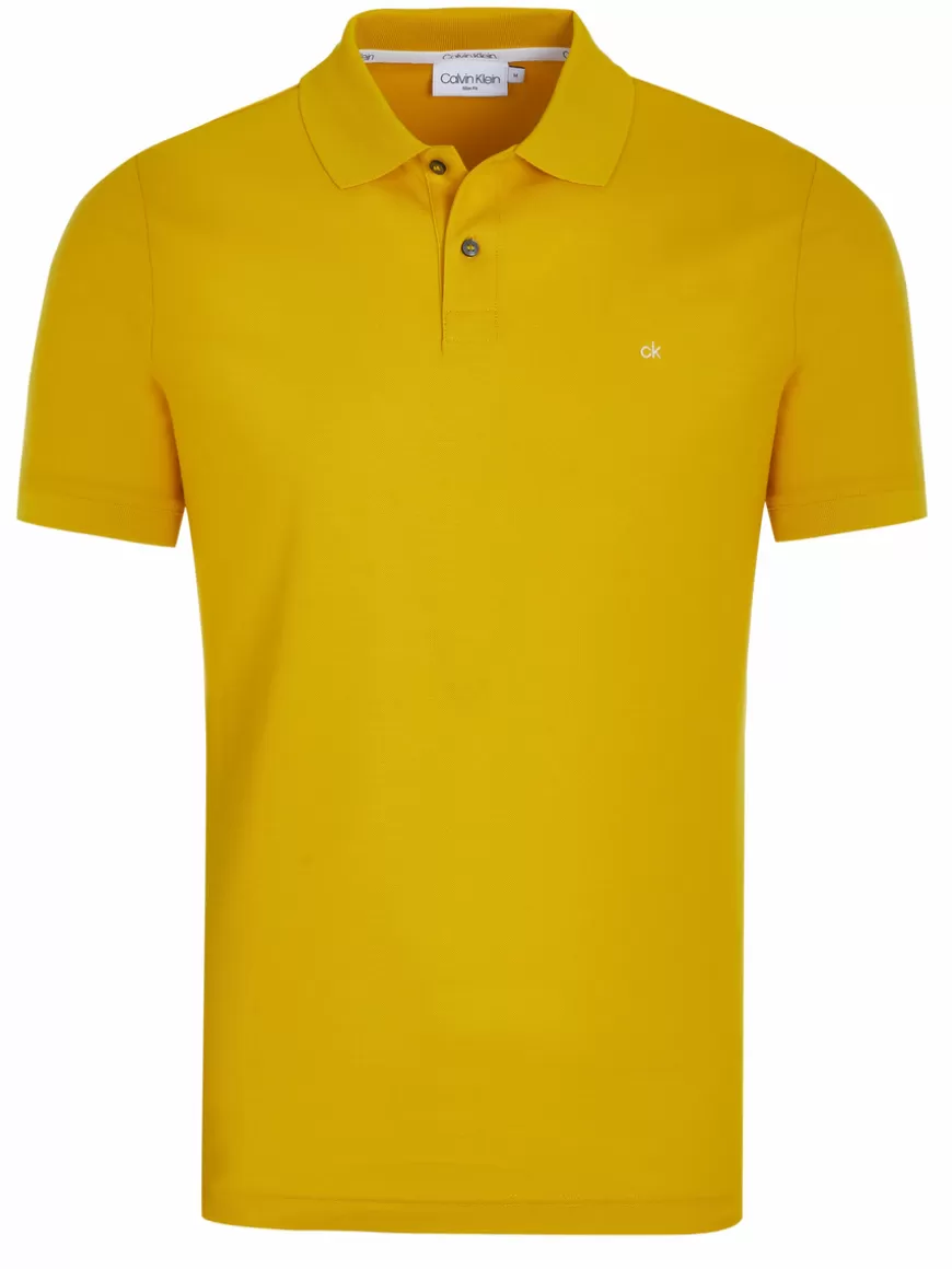 Calvin Klein Poloshirt Yellow Discount