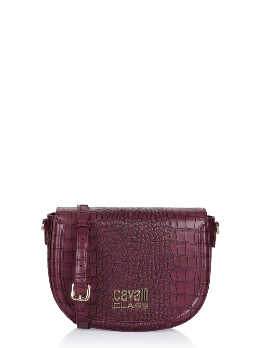 Cavalli Class Bag Burgundy Discount