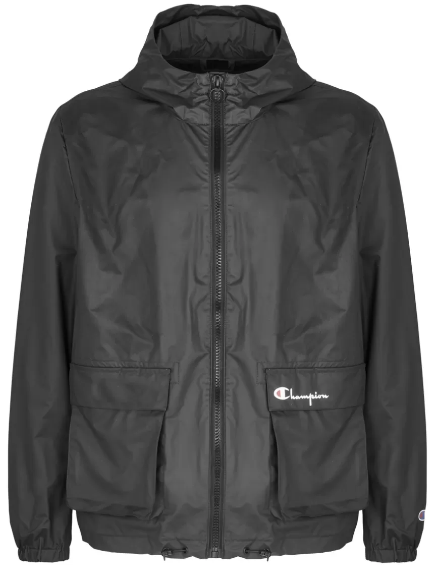 Champion Jacket Black Cheap