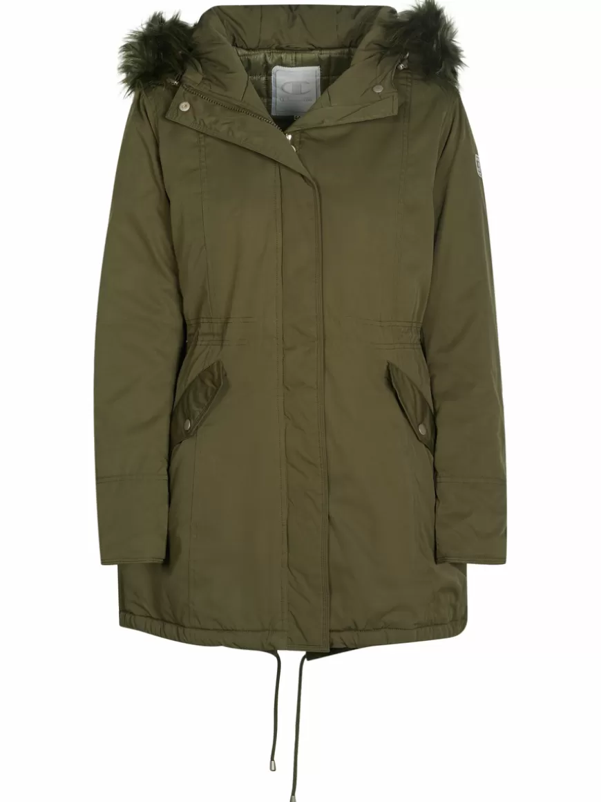 Champion Parka Olive Khaki Cheap