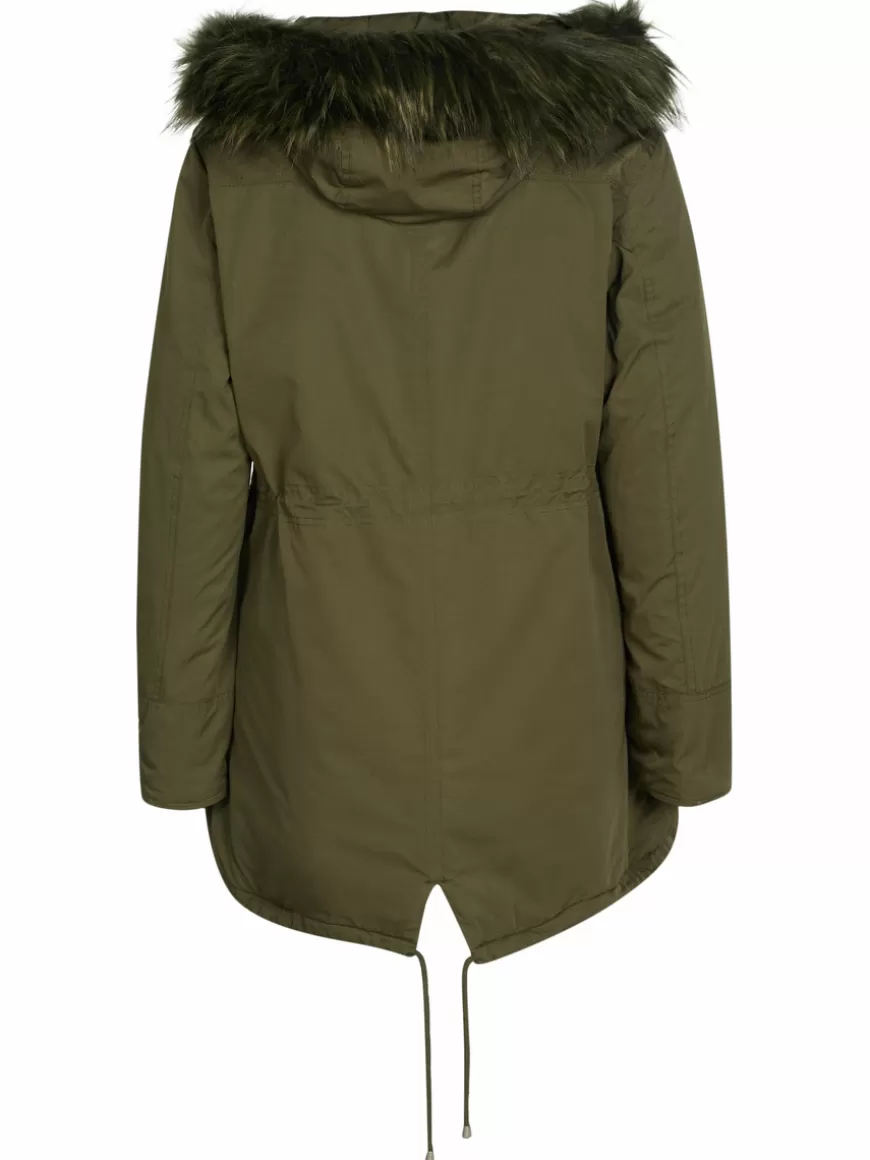 Champion Parka Olive Khaki Cheap