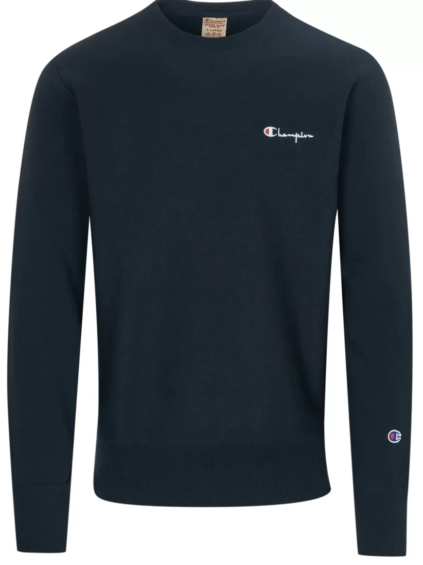 Champion Pullover Navy Sale