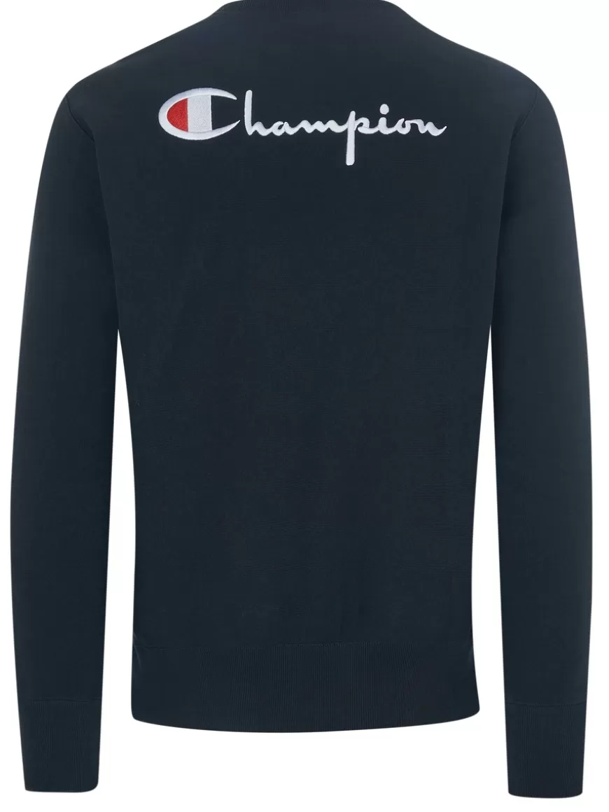 Champion Pullover Navy Sale