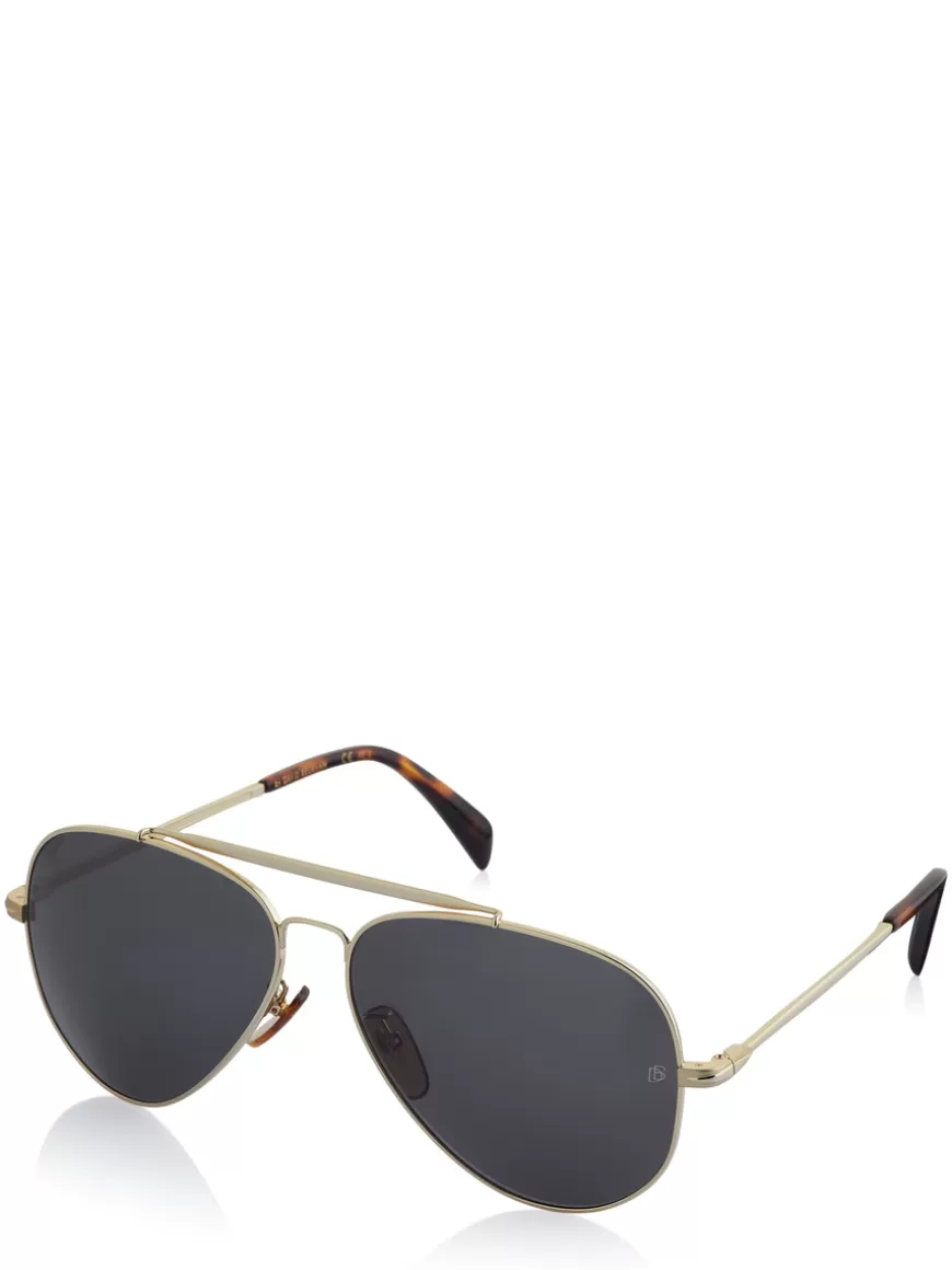 David Beckham Sunglasses Gold Cheap