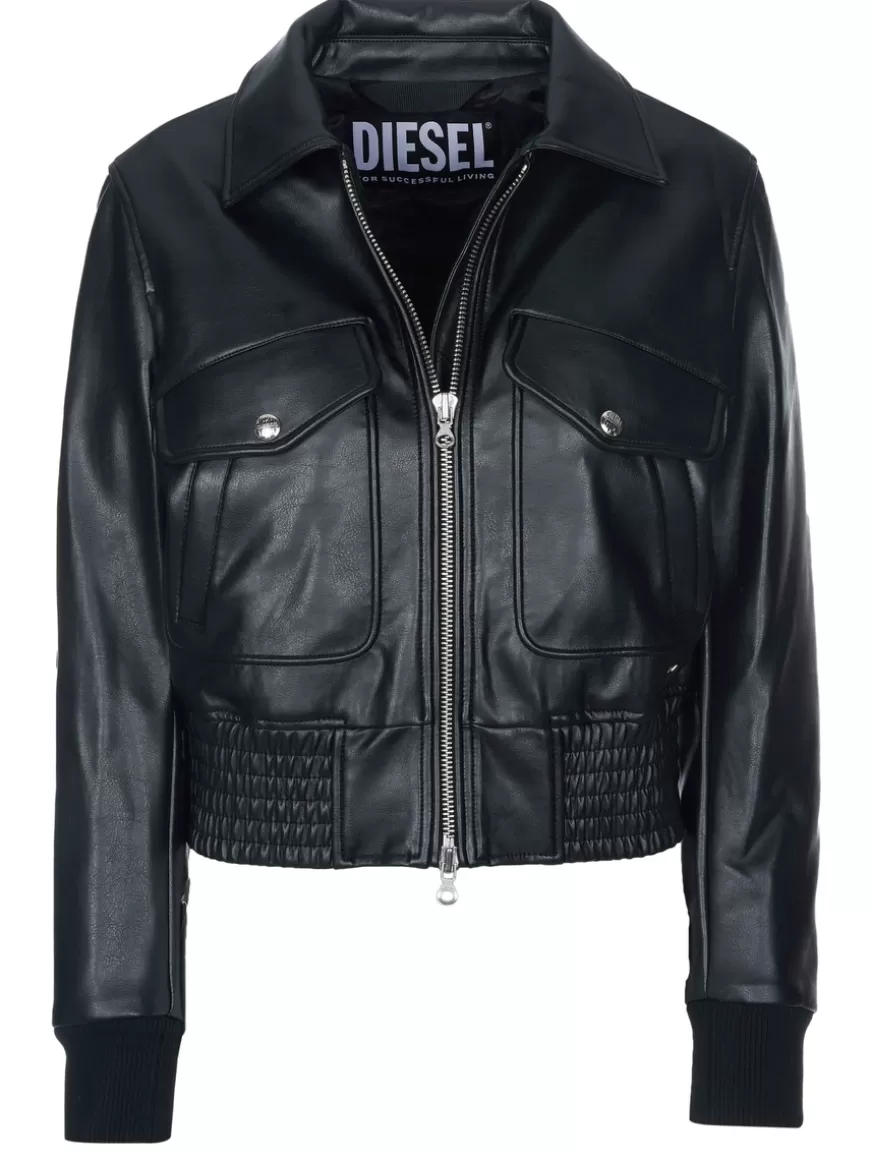 Diesel Jacket Black Cheap