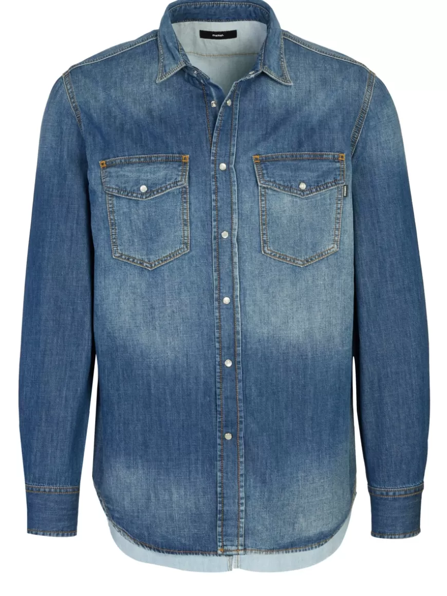 Diesel Shirt Blue Clearance