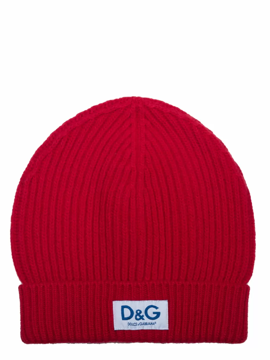 Dolce & Gabbana Beanie Red Online