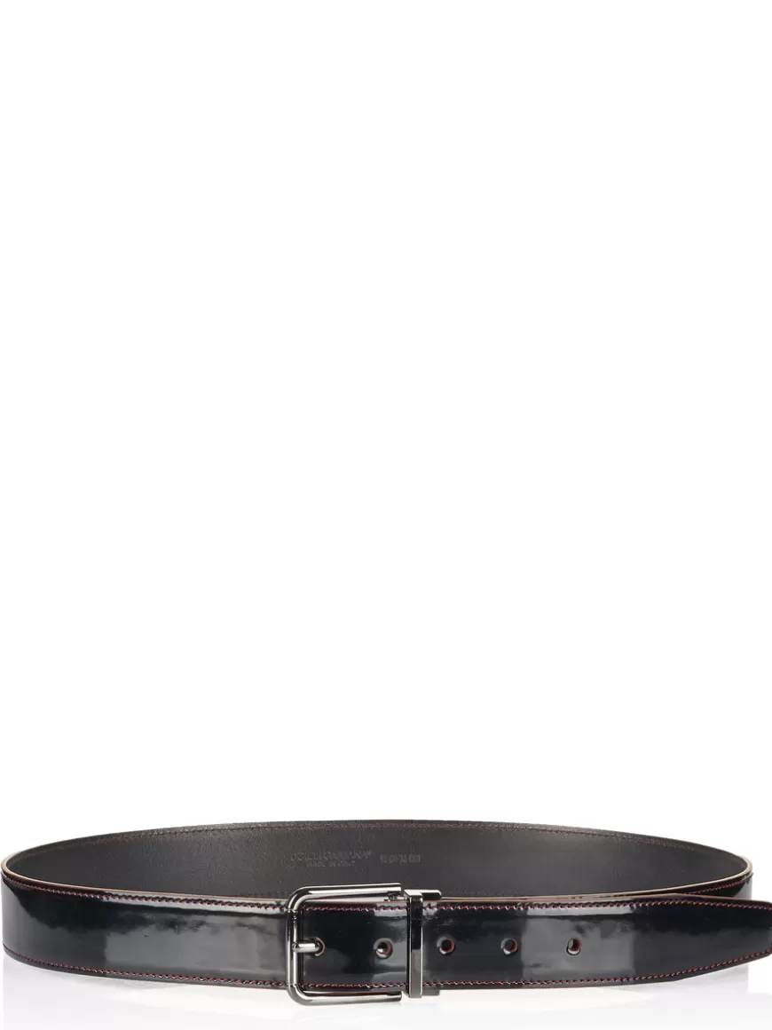 Dolce & Gabbana Belt Black/red Fashion