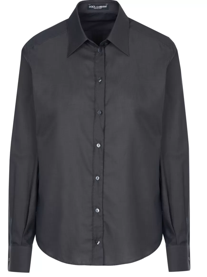 Dolce & Gabbana Blouse dark grey Darkgrey Cheap