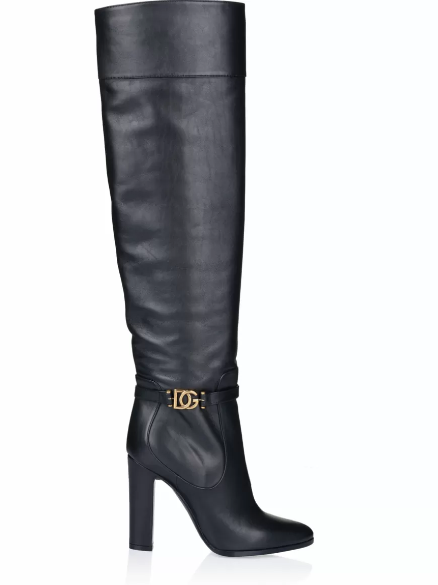 Dolce & Gabbana Boot Black Flash Sale