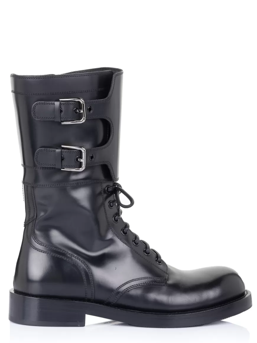 Dolce & Gabbana Boot Black Flash Sale