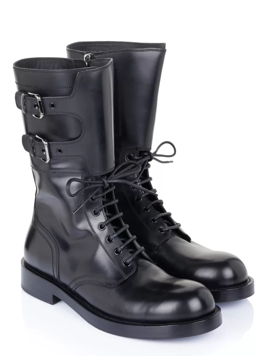 Dolce & Gabbana Boot Black Flash Sale