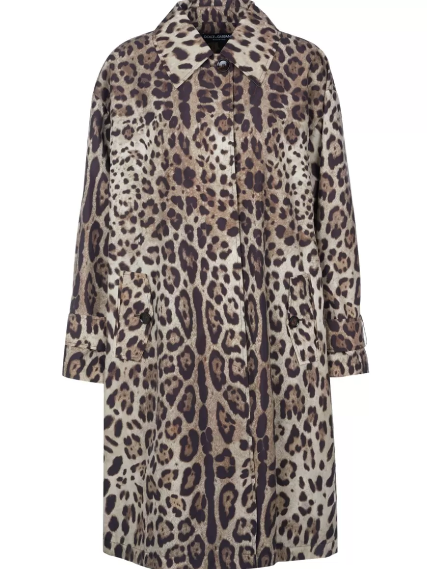 Dolce & Gabbana Coat animal print Animalprint Discount