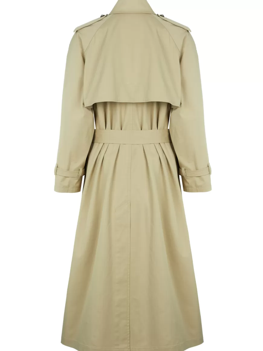 Dolce & Gabbana Coat Beige Cheap