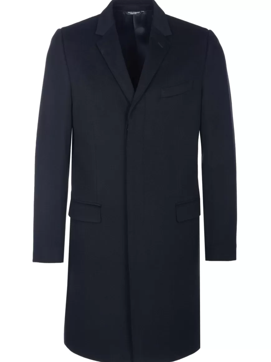 Dolce & Gabbana Coat Black Cheap