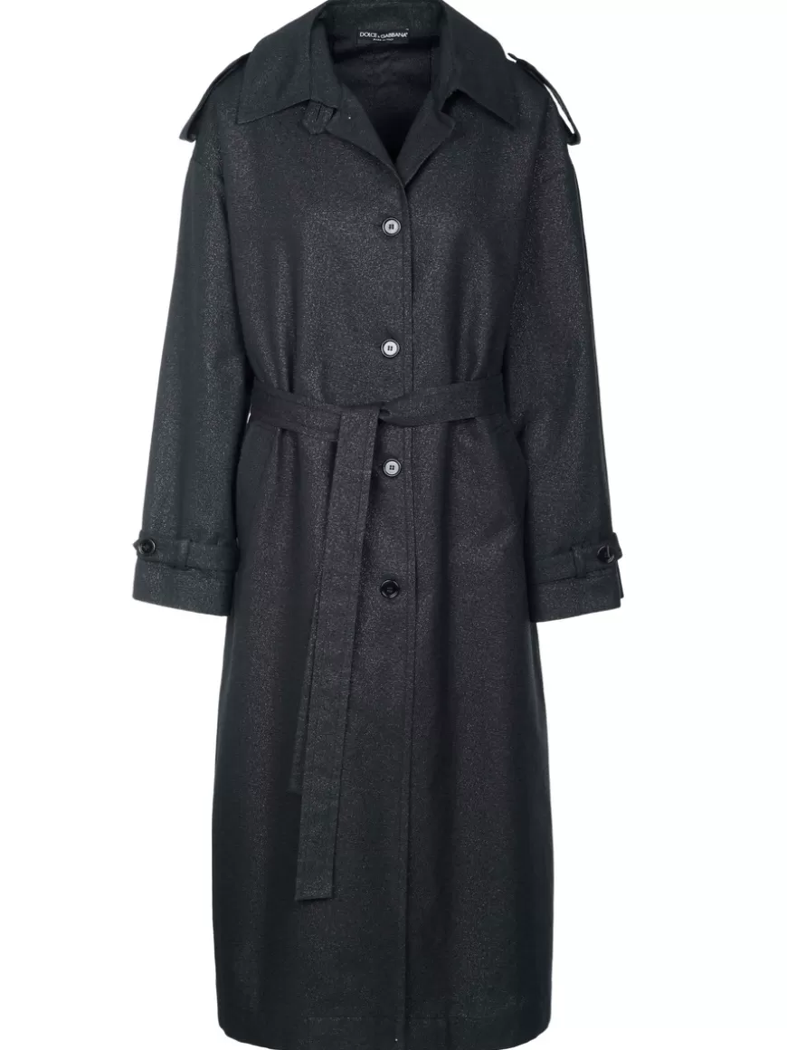 Dolce & Gabbana Coat Black Best