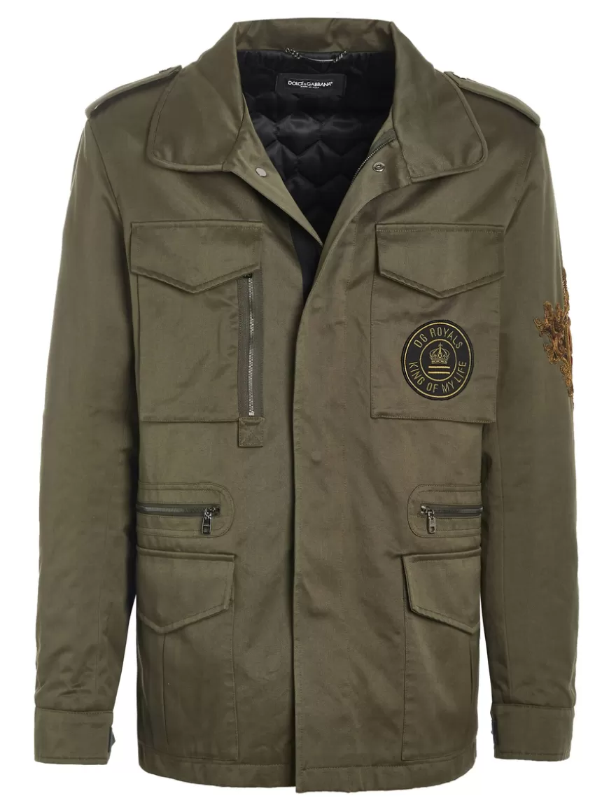 Dolce & Gabbana Jacket Khaki Store