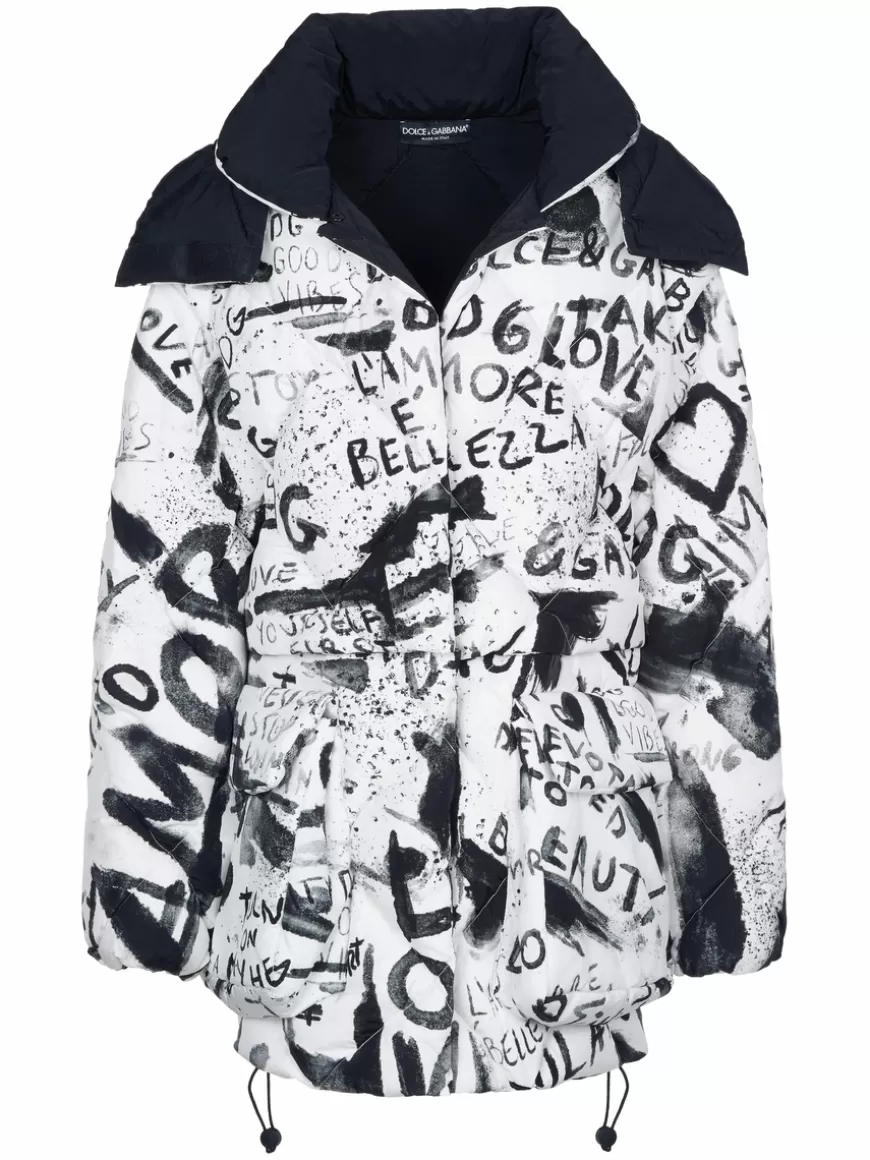 Dolce & Gabbana Jacket White-black Cheap