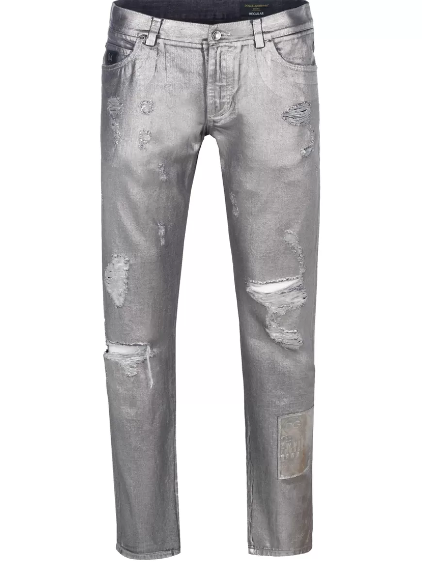 Dolce & Gabbana Jeans Silver Online