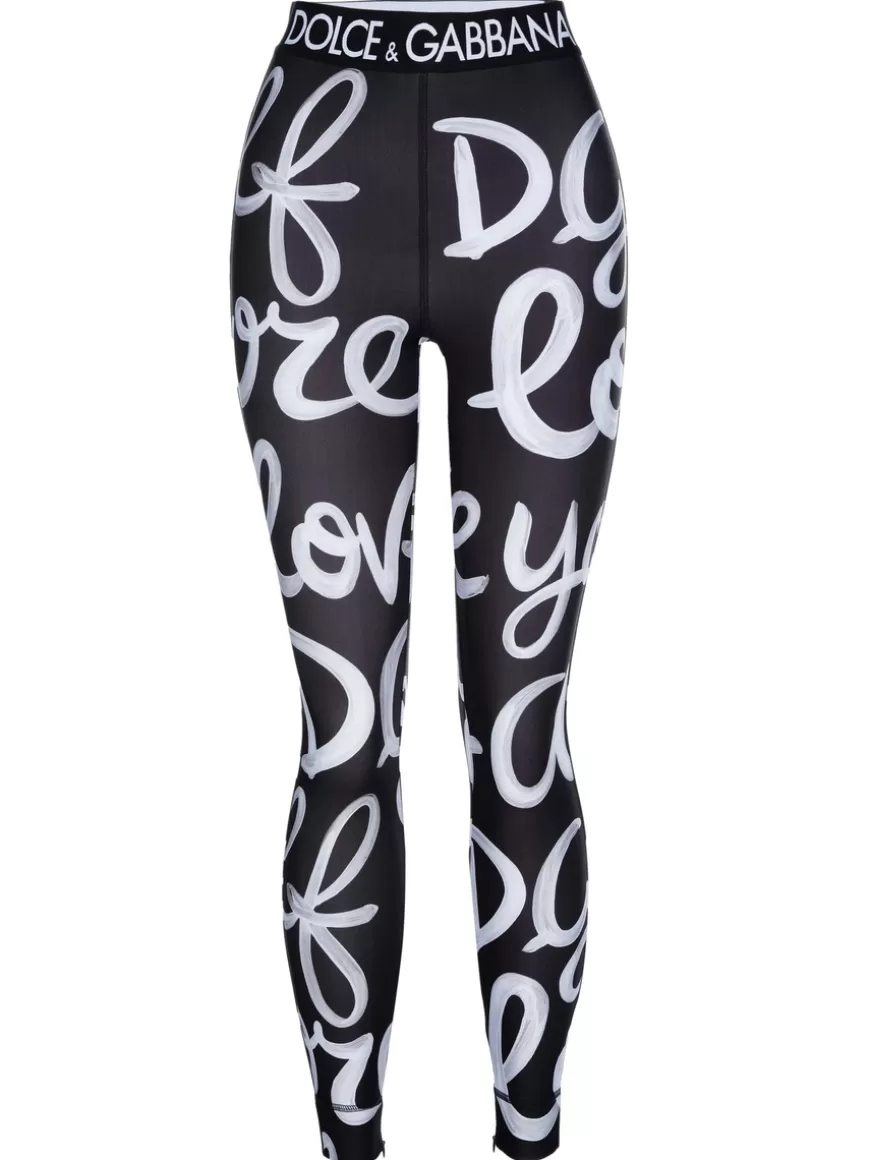 Dolce & Gabbana Pants black & white Black&white Flash Sale